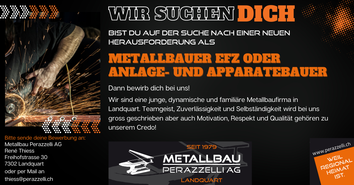 Metallbauer/In EFZ